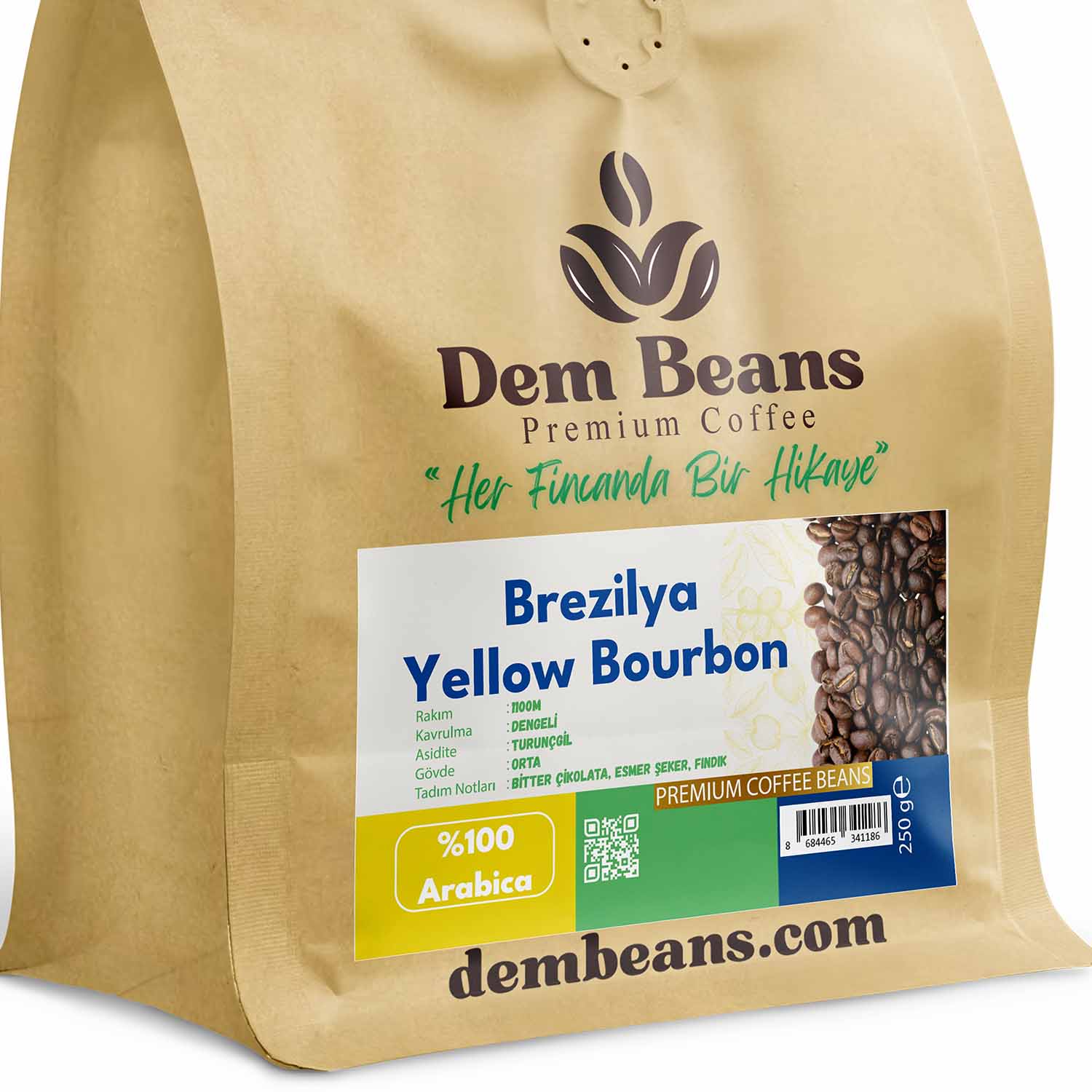 Brezilya Yellow Bourbon Yöresel Kahve Brezilya Yellow Bourbon Yöresel Kahve