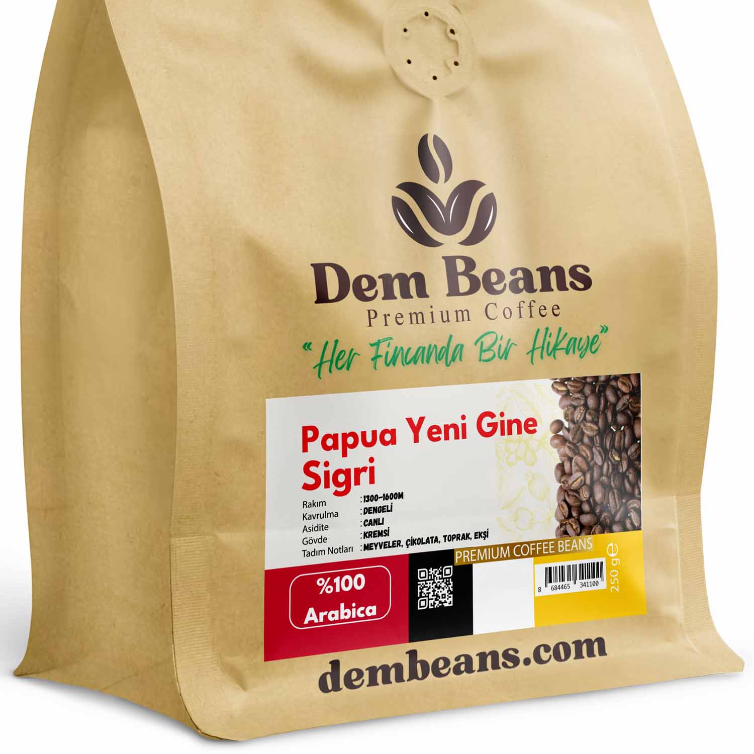 Papua Yeni Gine Sigri Yöresel Kahve Papua Yeni Gine Sigri Yöresel Kahve