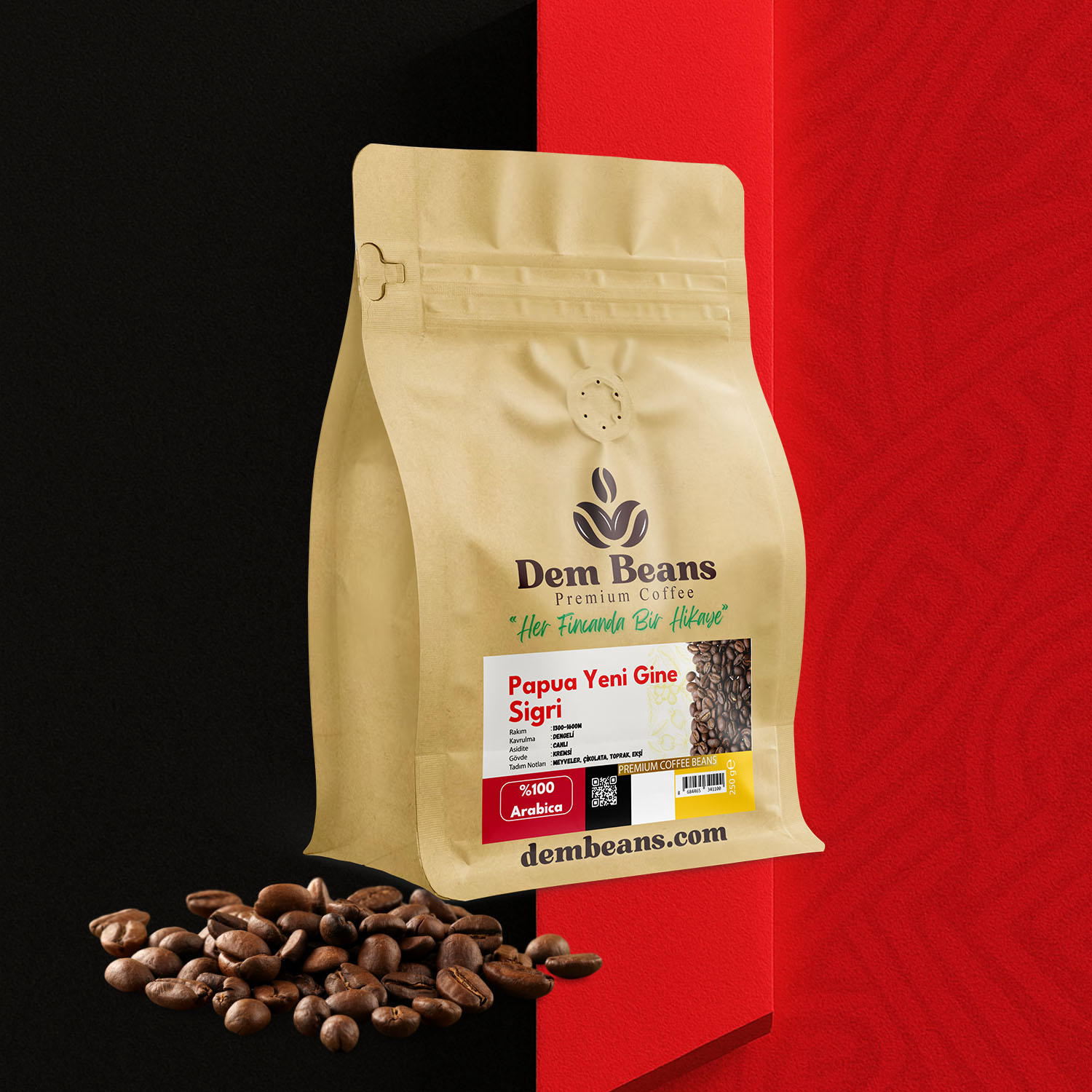 Papua Yeni Gine Sigri Yöresel Kahve Papua Yeni Gine Sigri Yöresel Kahve