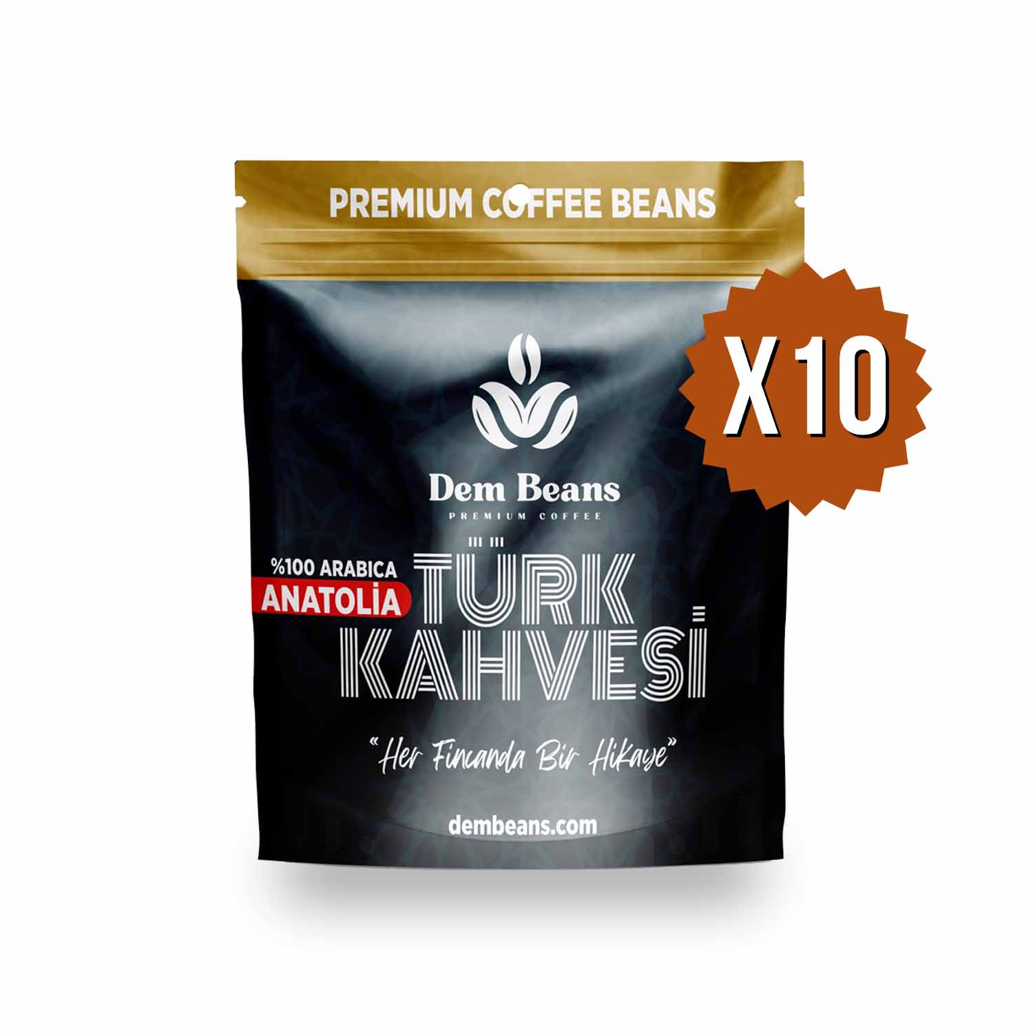 Anatolia Türk Kahvesi 10lu Paket Anatolia Türk Kahvesi 10lu Paket